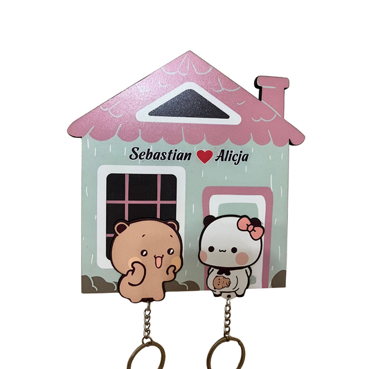 Pregnant Couple Handmade  Keychain ™