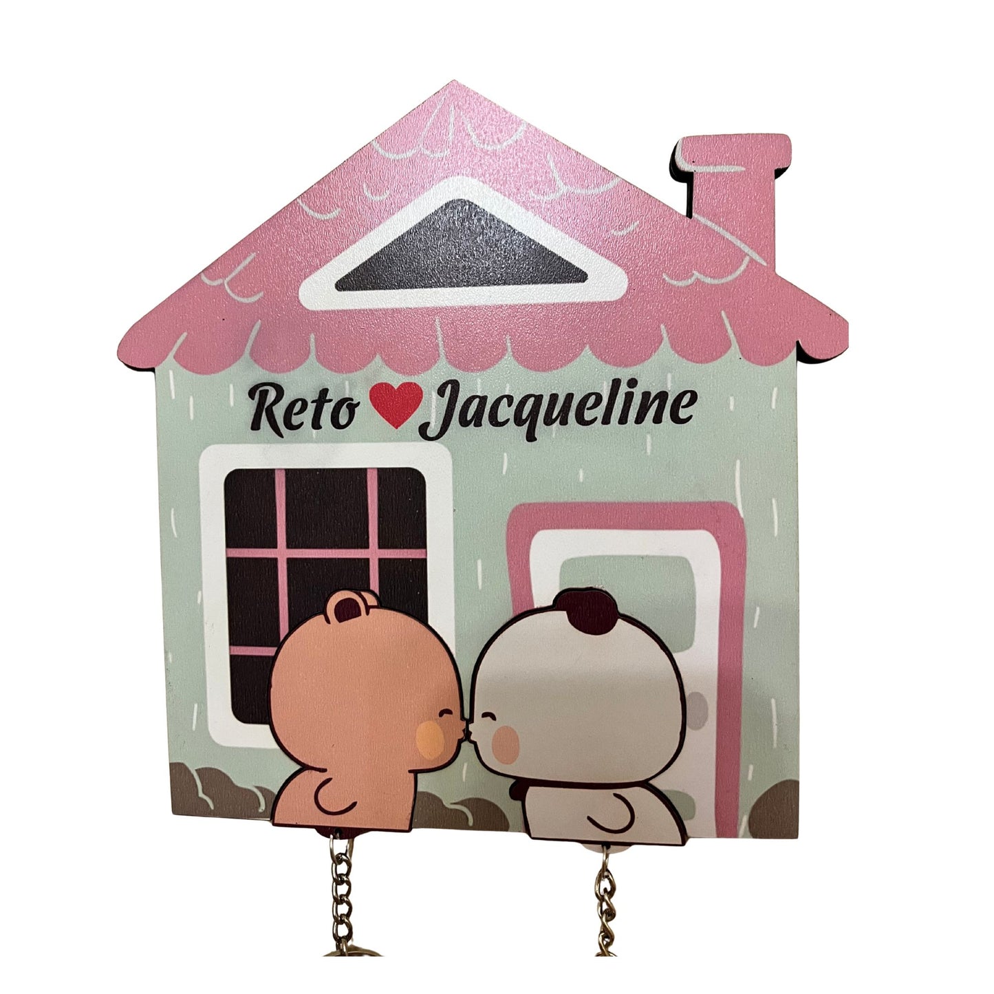 Kissing Couple Handmade Love Keychain ™