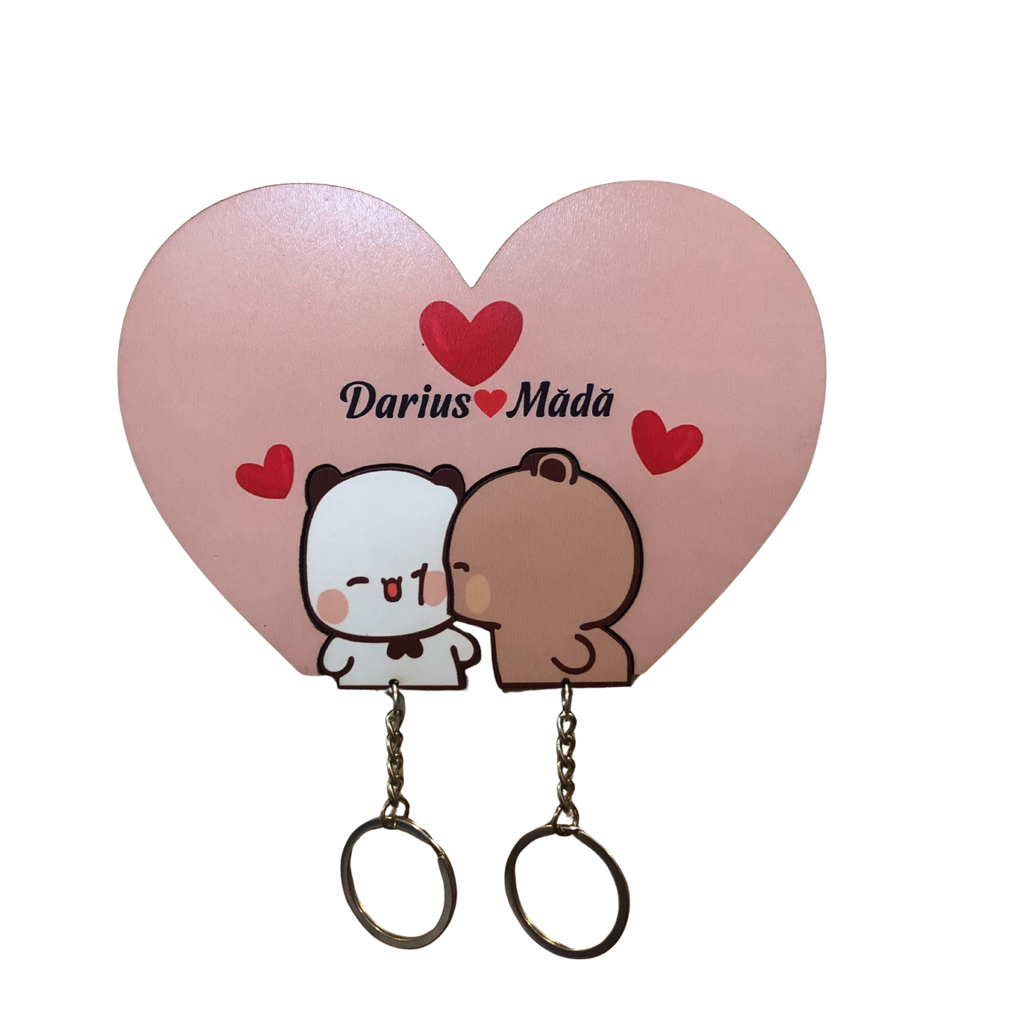 Kissing Couple Handmade  Keychain ™