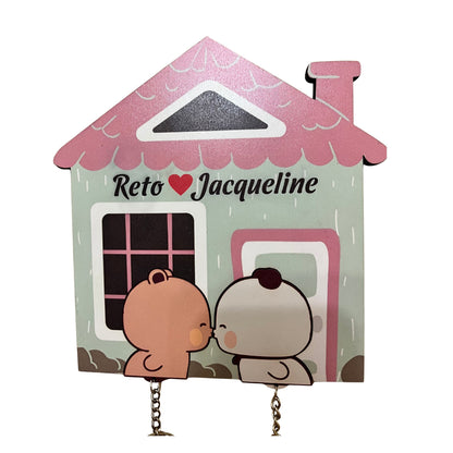 Kissing Couple Handmade Love Keychain ™