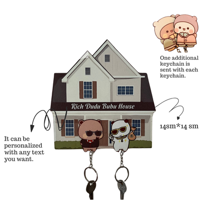 Rich Dudu&Budu Handmade Love Keychain ™