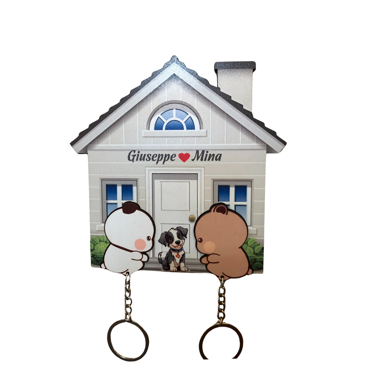 Handmade Keychain ™ Customized with Your Dog